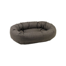 Donut Bed For Dogs in Shale Fabric Finish Size - MED