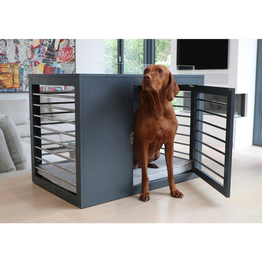 Moderno & Fresco Crate Mat For Dogs in Bark Fabric Finish Size - XL