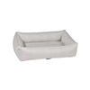 Urban Lounger Bed For Dogs in Taupe Herringbone Fabric Finish Size - SML