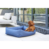 Outdoor Urban Lounger Bed For Dogs in Heather Grey Fabric Finish Size - MED