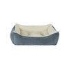 Scoop Bed For Dogs in Mineral Fabric Finish Size - LRG