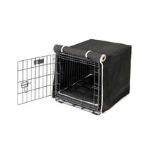 Crate Cover Bed For Dogs in Storm  Fabric Finish Size - LRG