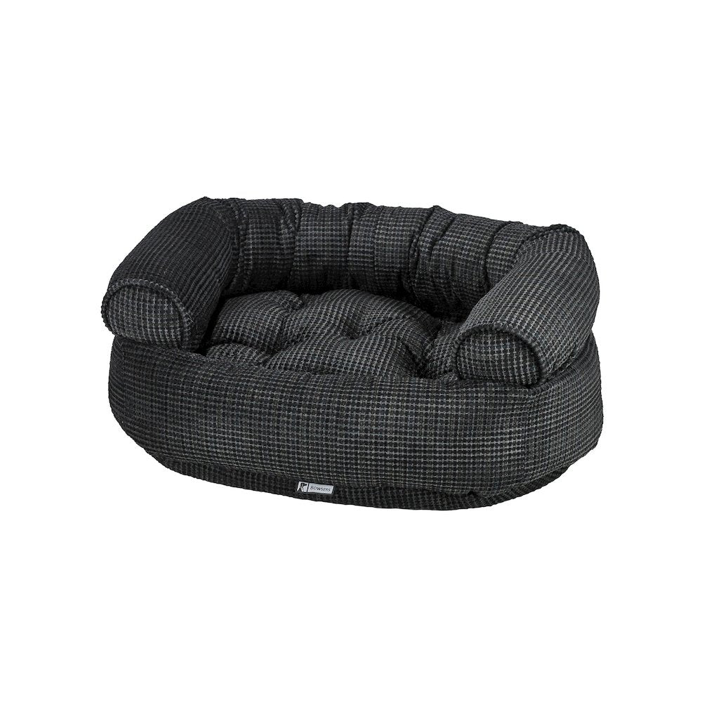 Double DonutBed For Dogs in Iron Mountain Fabric Finish Size - XL