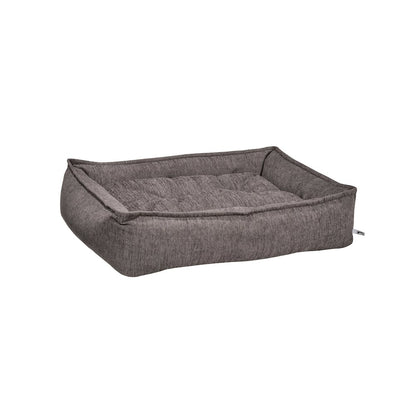Sterling Lounge Bed For Dogs in Gravel Fabric Finish Size - MED