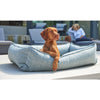 Urban Lounger Bed For Dogs in Aspen Fabric Finish Size - SML