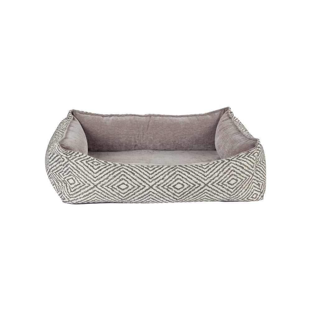 Oslo Ortho Bed For Dogs in Diamondback Fabric Finish Size - MED