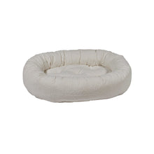Donut Bed For Dogs in Vanilla Fabric Finish Size - XXL