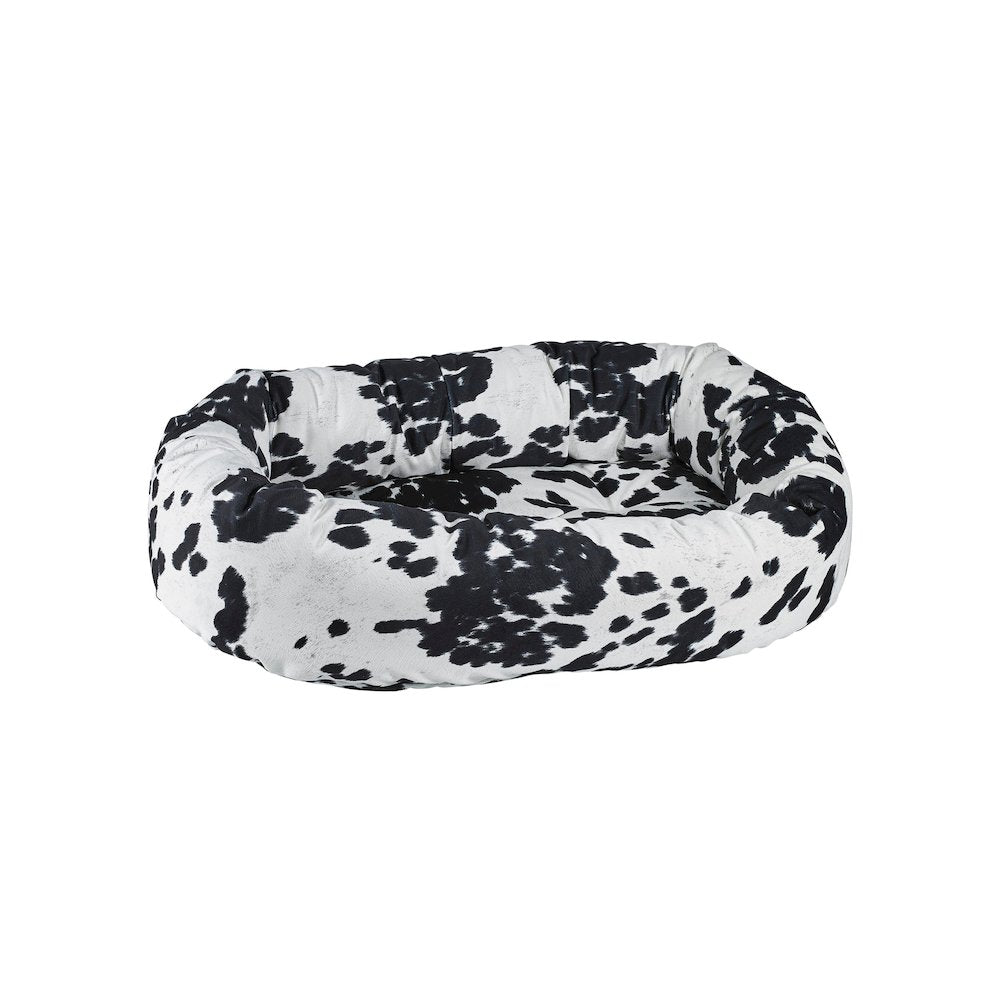 Donut Bed For Dogs in Wrangler Fabric Finish Size - LRG