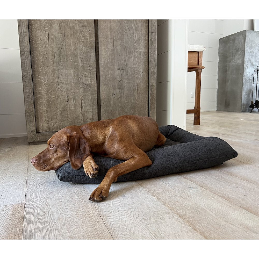 Hugo FutonBed For Dogs in Charcoal Fabric Finish Size - MED