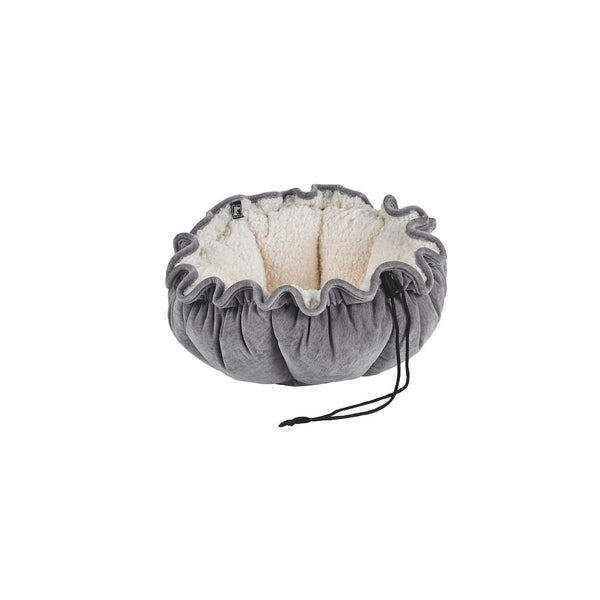 Buttercup Bed For Dogs in Winter White Fabric Finish Size - SML (24")