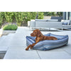 Outdoor Urban Lounger Bed For Dogs in Dune Fabric Finish Size - LRG