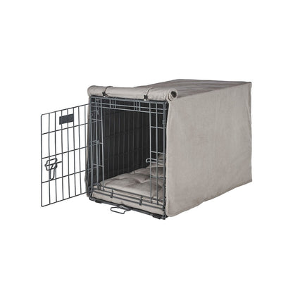 Crate Cover Bed For Dogs in Sandstone Fabric Finish Size - XXL