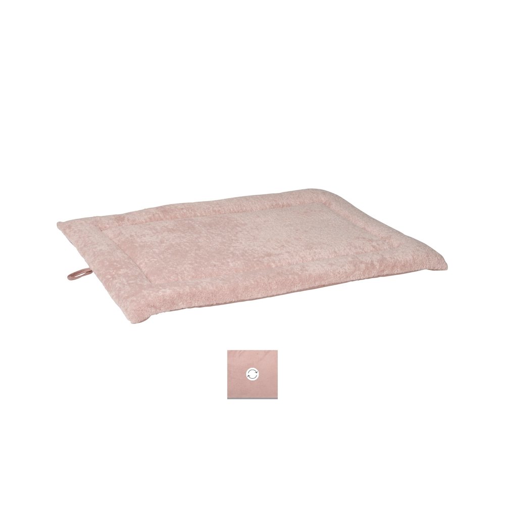 Cosmopolitan Mat For Dogs in Pink Champagne Fabric Finish Size - MED