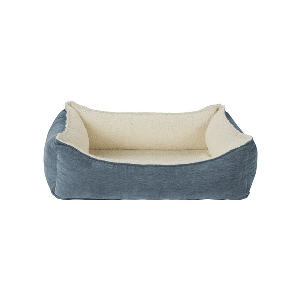 Oslo Ortho Bed For Dogs in Mineral Fabric Finish Size - SML