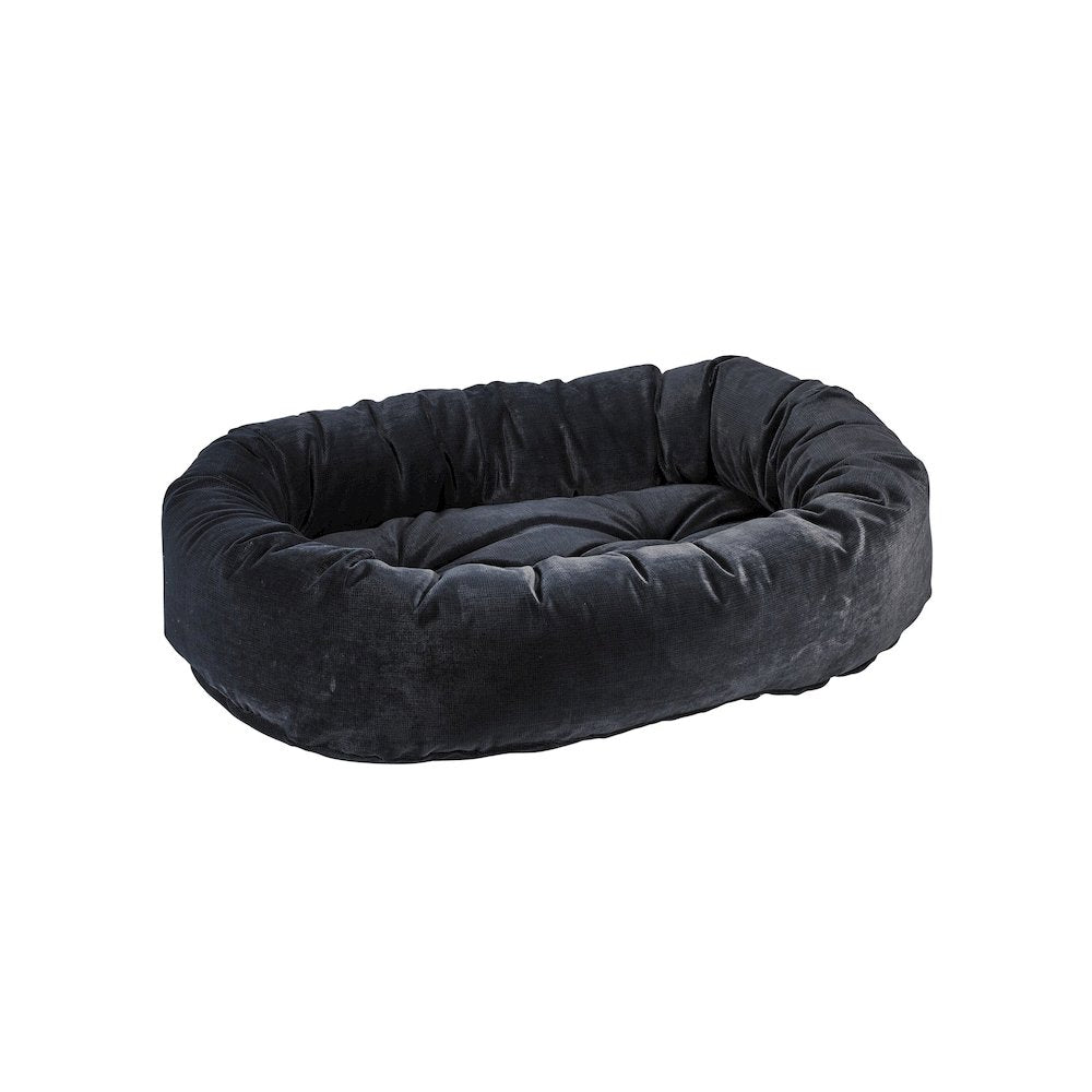 Donut Bed For Dogs in Storm  Fabric Finish Size - XXL