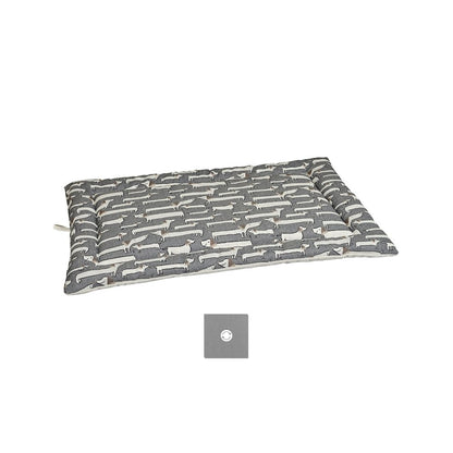 Cosmopolitan Mat For Dogs in Dashing Dogs Fabric Finish Size - SML