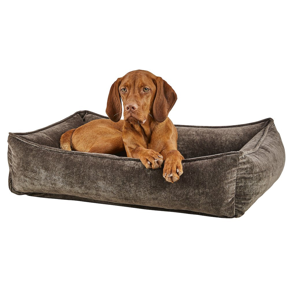 Urban Lounger Bed For Dogs in Blush Fabric Finish Size - LRG
