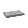 Luxury Crate Mattress For Dogs in Sandstone Fabric Finish Size - MED