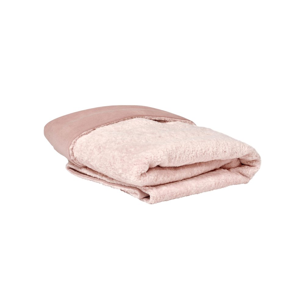 Blanket Topper For Dogs in Pink Champagne Fabric Finish Size - XL