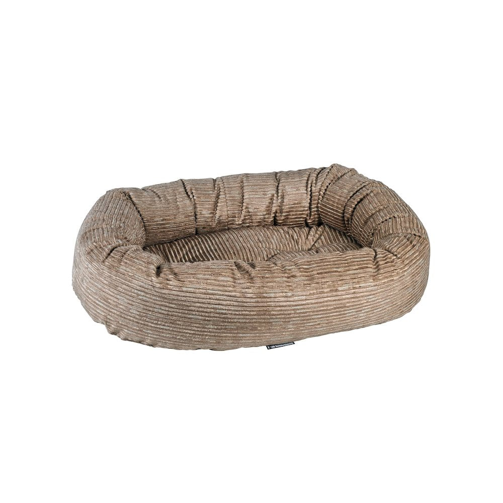 Donut Bed For Dogs in Wheat  Fabric Finish Size - XS