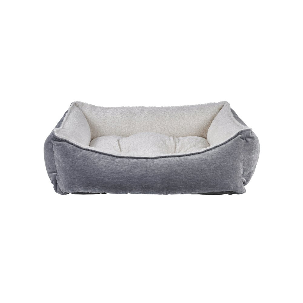 Scoop Bed For Dogs in Pumice Fabric Finish Size - XL