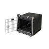 Crate Cover Bed For Dogs in Storm  Fabric Finish Size - MED