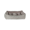 Scoop Bed For Dogs in Diamondback Fabric Finish Size - MED