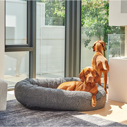 Donut Bed For Dogs in Lakeside Fabric Finish Size - SML
