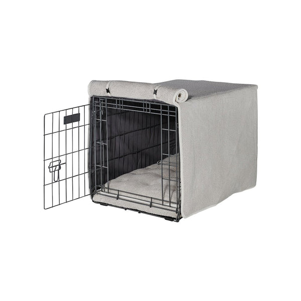 Crate Cover Bed For Dogs in Aspen Fabric Finish Size - XL