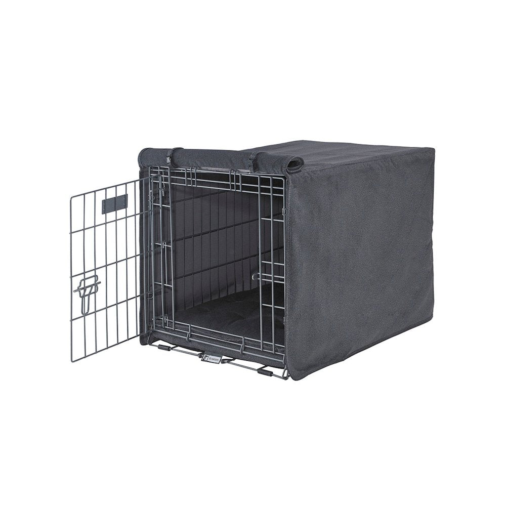 Crate Cover Bed For Dogs in Flint Fabric Finish Size - MED
