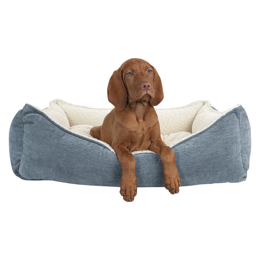 Scoop Bed For Dogs in Natura Fabric Finish Size - MED