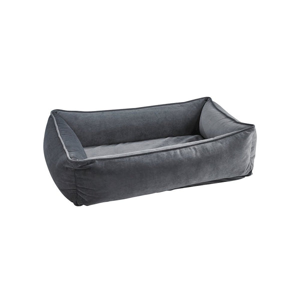 Urban Lounger Bed For Dogs in Ash Fabric Finish Size - SML