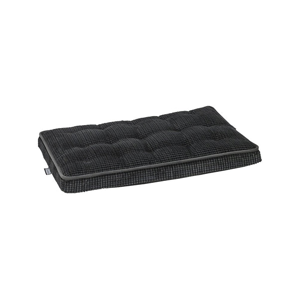 Luxury Crate Mattress For Dogs in Iron Mountain Fabric Finish Size - MED