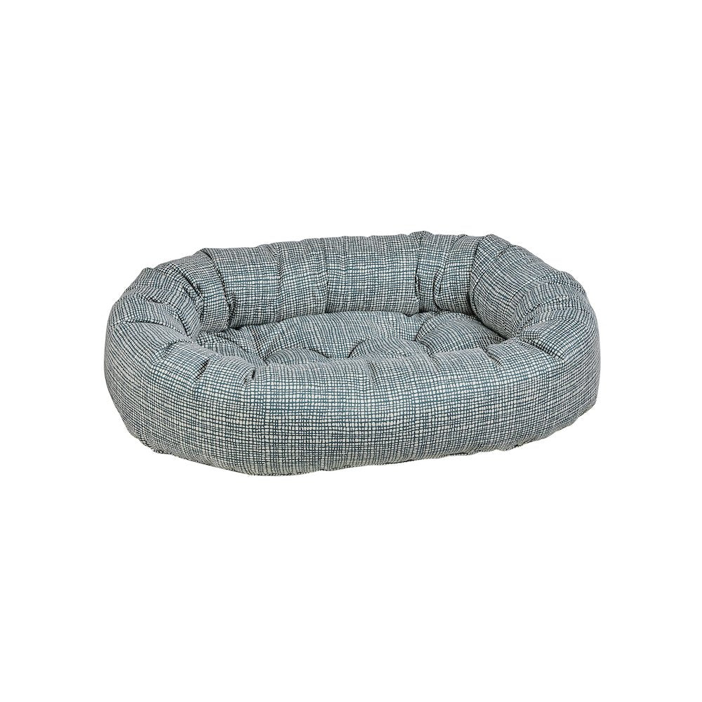 Donut Bed For Dogs in Hampton Fabric Finish Size - XS