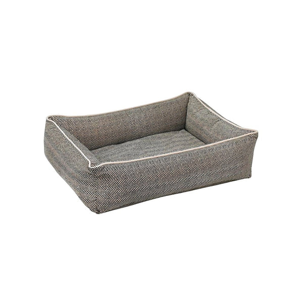 Urban Lounger Bed For Dogs in Herringbone Fabric Finish Size - XL