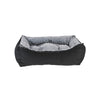 Scoop Bed For Dogs in Royal Sterling Fabric Finish Size - LRG