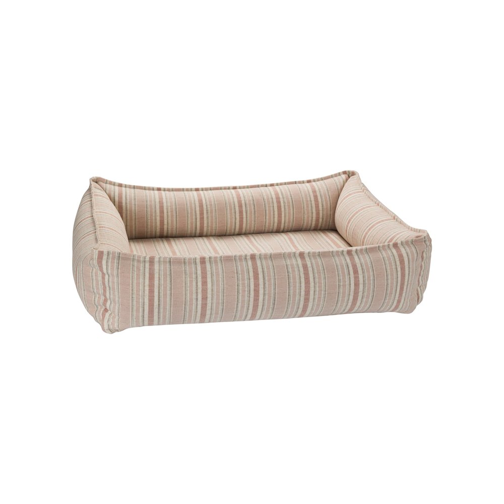 Urban Lounger Bed For Dogs in Sanibel Stripe Fabric Finish Size - LRG