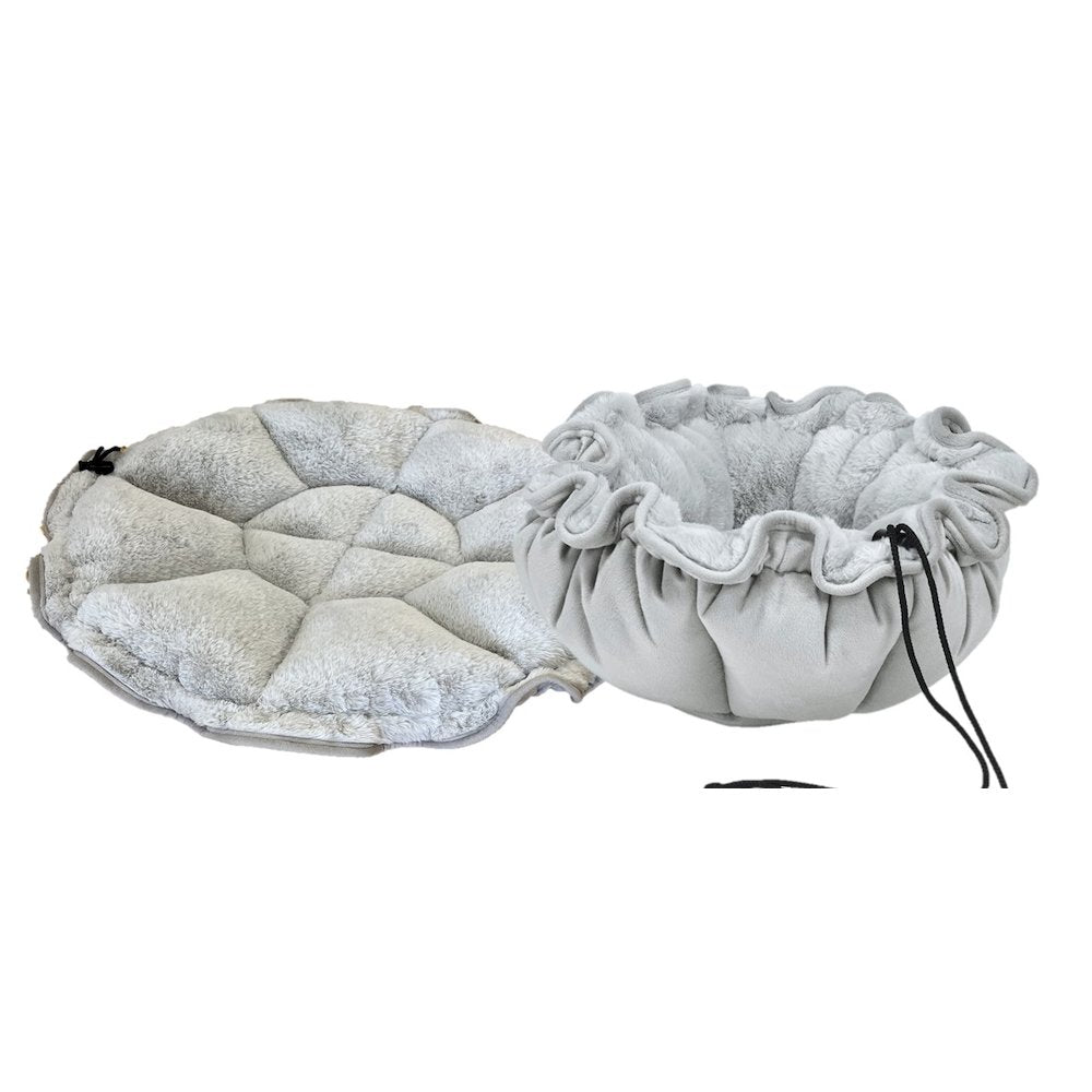 Buttercup Bed For Dogs in Cloud Fabric Finish Size - LRG (32")