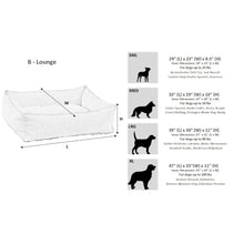 B-Lounge Bed For Dogs in Koala Fabric Finish Size - XL