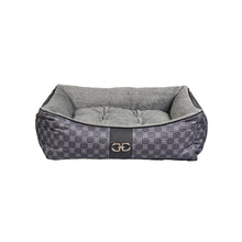 Signature Scoop Bed For Dogs in Signature Noir Fabric Finish Size - LRG