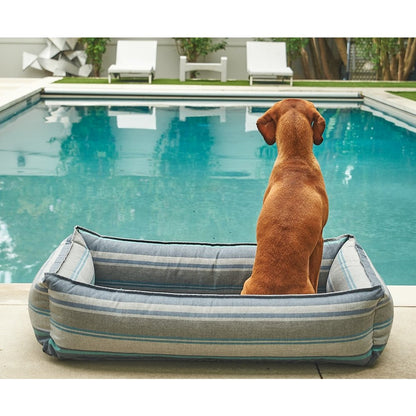 Outdoor Urban Lounger Bed For Dogs in Dune Fabric Finish Size - LRG