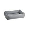 Outdoor Urban Lounger Bed For Dogs in Heather Grey Fabric Finish Size - MED