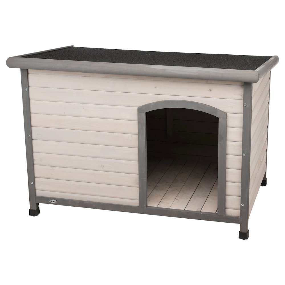 natura Classic Dog House, Medium, Gray