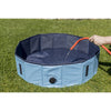 63" Outdoor Splash Pool for Dogs, Foldable Playpen, Bathtub, Blue, XX-Large