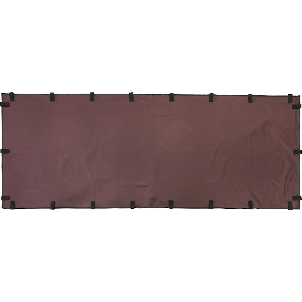 Dog Kennel Sunshade, All Weather Side Panel, Fits 4x4x4.5-FT Kennel, Burgundy