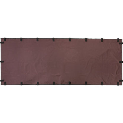 Dog Kennel Sunshade, All Weather Side Panel, Fits 4x4x4.5-FT Kennel, Burgundy