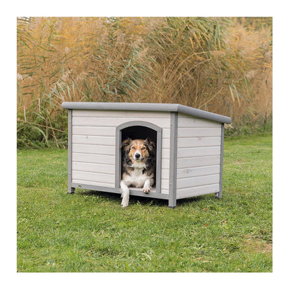 natura Classic Dog House, Medium, Gray
