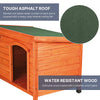 natura Classic Dog House, Large, Brown
