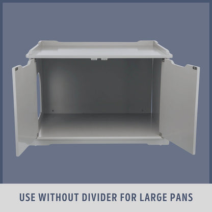 XL Cat Litter Box Enclosure Hidden Litter Indoor Cat Furniture Pet Home