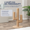 Neo 27" Scratching Post - Indoor Jute Cat Scratcher Small Furniture